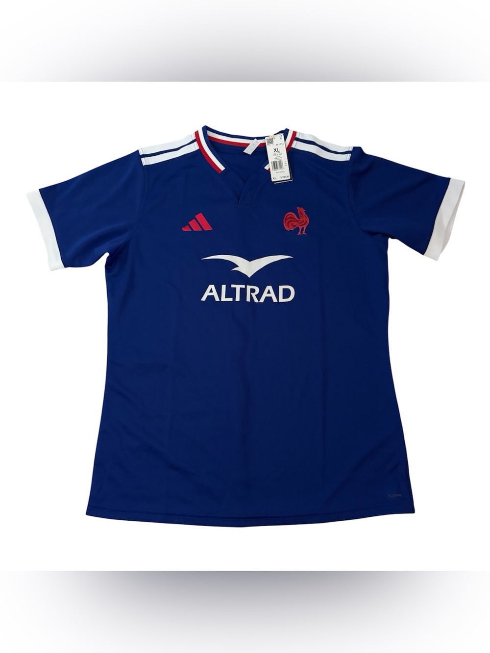 Adidas France FFF National Team Altrad Rugby Jersey 2025 Men’s XL KF1712 Blue